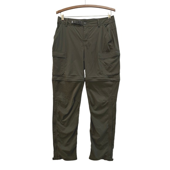 Rei Co-Op Pants - REI Co-op Convertible Cargo Hiking Pants Olive Green Relaxed Fit Women Sz 6
